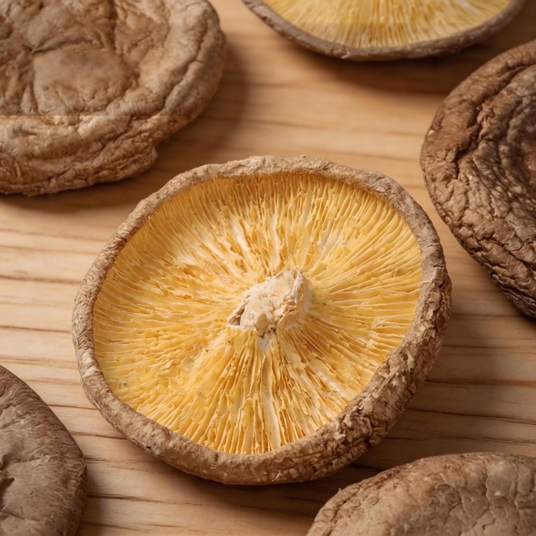 香信薄片冬菇乾貨 實物細節特寫 古田直送無添加