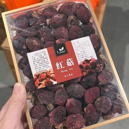 山珍三寶雙拼禮盒｜野生紅菇、羊肚菌、松茸乾貨組合