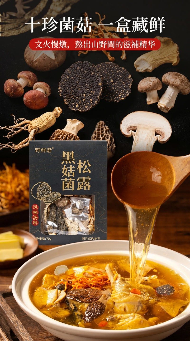十種頂級珍菌精選實景