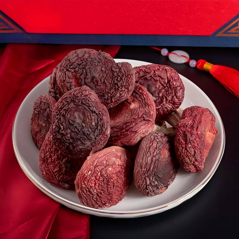 武夷山野生红蘑菇礼盒｜送礼首选