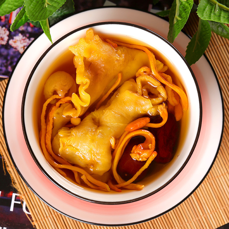 孢子頭金蟲草禮盒｜蛹蟲草乾貨 泡茶煲湯兩相宜