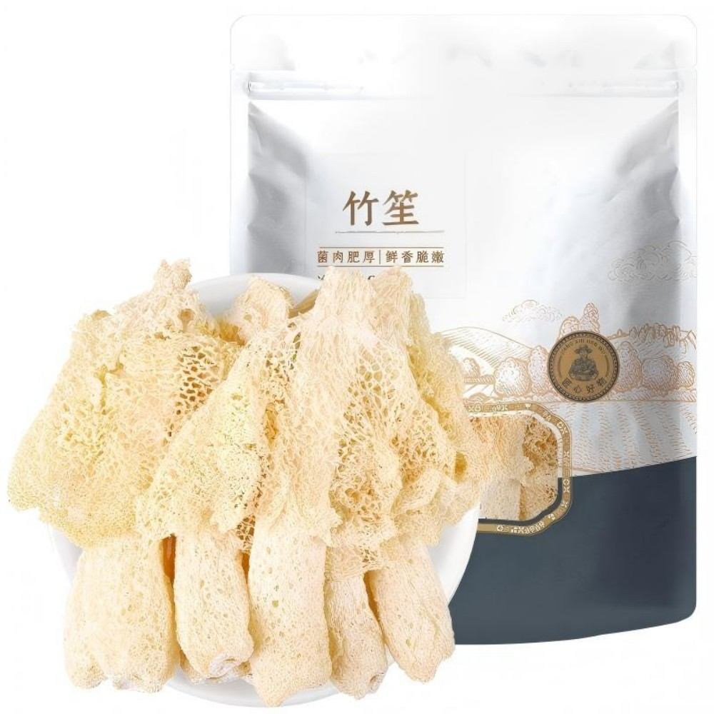 古田嚴選竹笙乾貨（短裙竹笙）