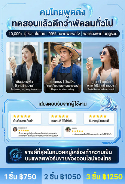 พัดลมประคบเย็นดิจิตอลความเร็วสูง