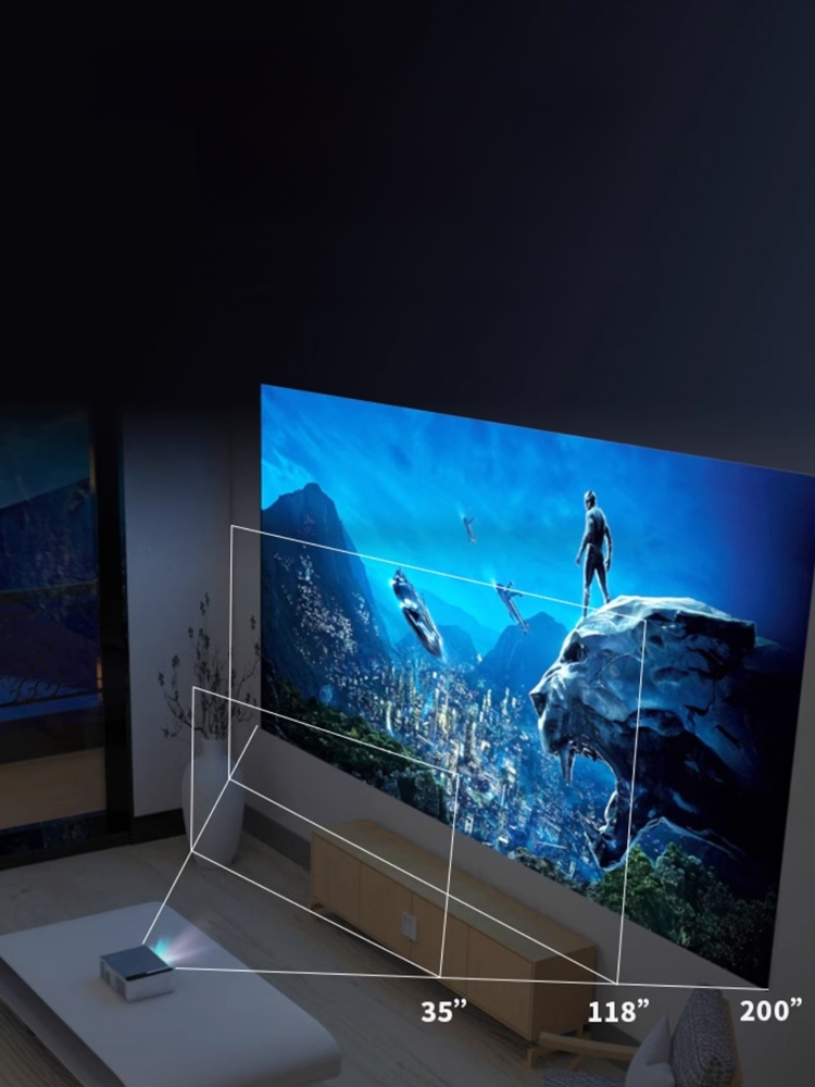 โปรเจ็คเตอร์เชื่อมต่อ Wifi ได้ตัวคุ้มรองรับ 4K และเเกเขียน 8K ด้วย ดีมากกก ทำให้การดูหนังสนุกขึ้นมากก เหมือนอยู่ในโรง เสียงดังฟังชัด ภาพชัดสุดๆ 🎥