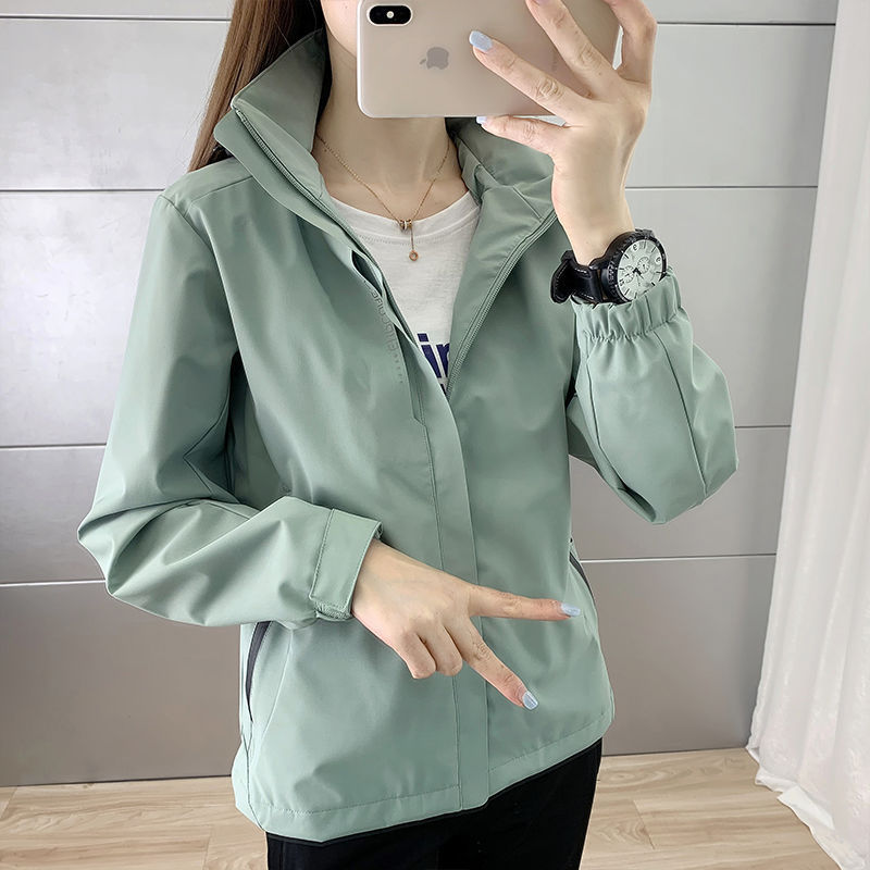 戶外防風防雨男女同款衝鋒衣