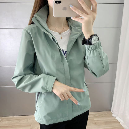 戶外防風防雨男女同款衝鋒衣