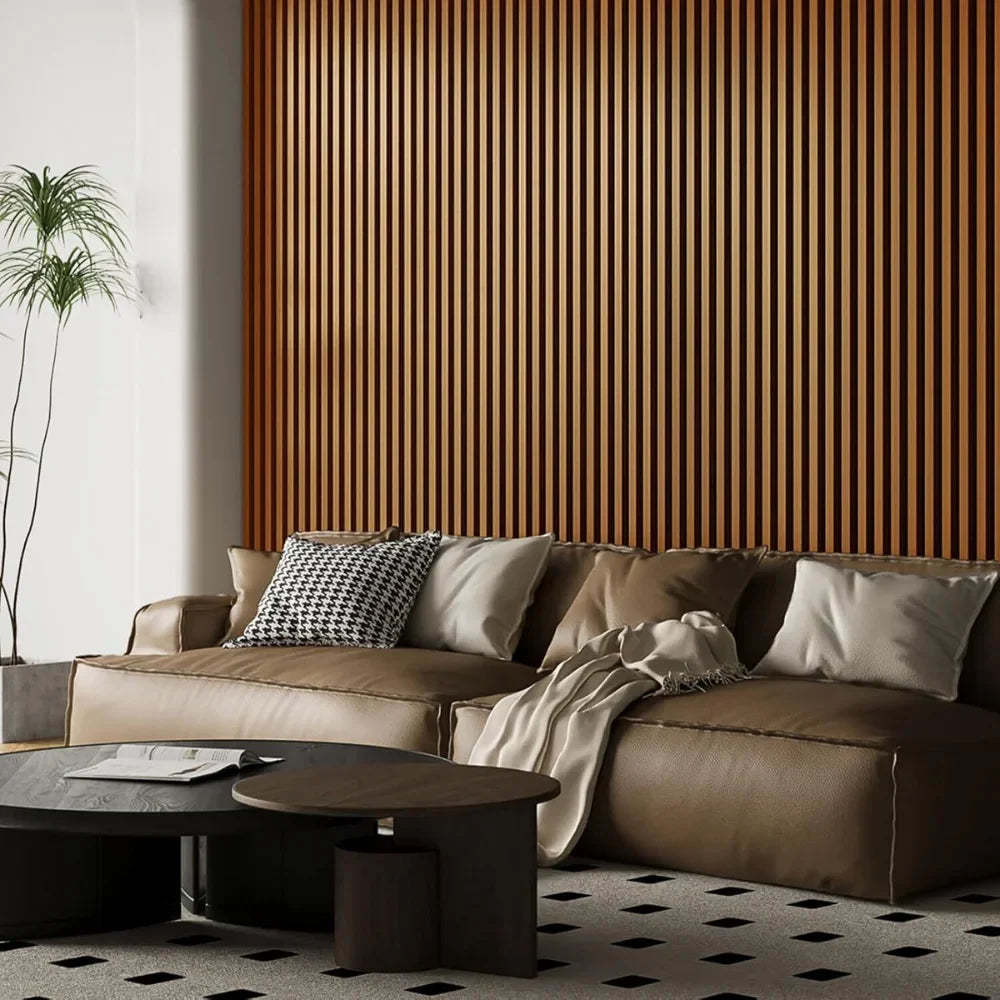 Flexible Acoustic Slat Panel – 270 × 110 cm