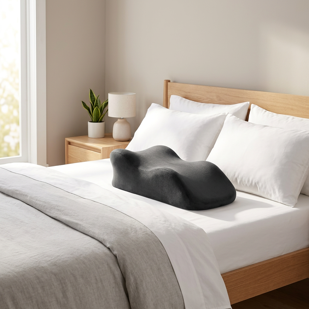 ORELEASE Wave Pillow — Midnight Black