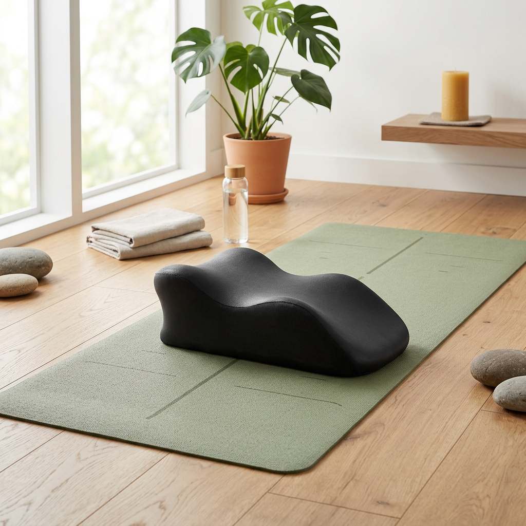 ORELEASE Wave Pillow — Midnight Black