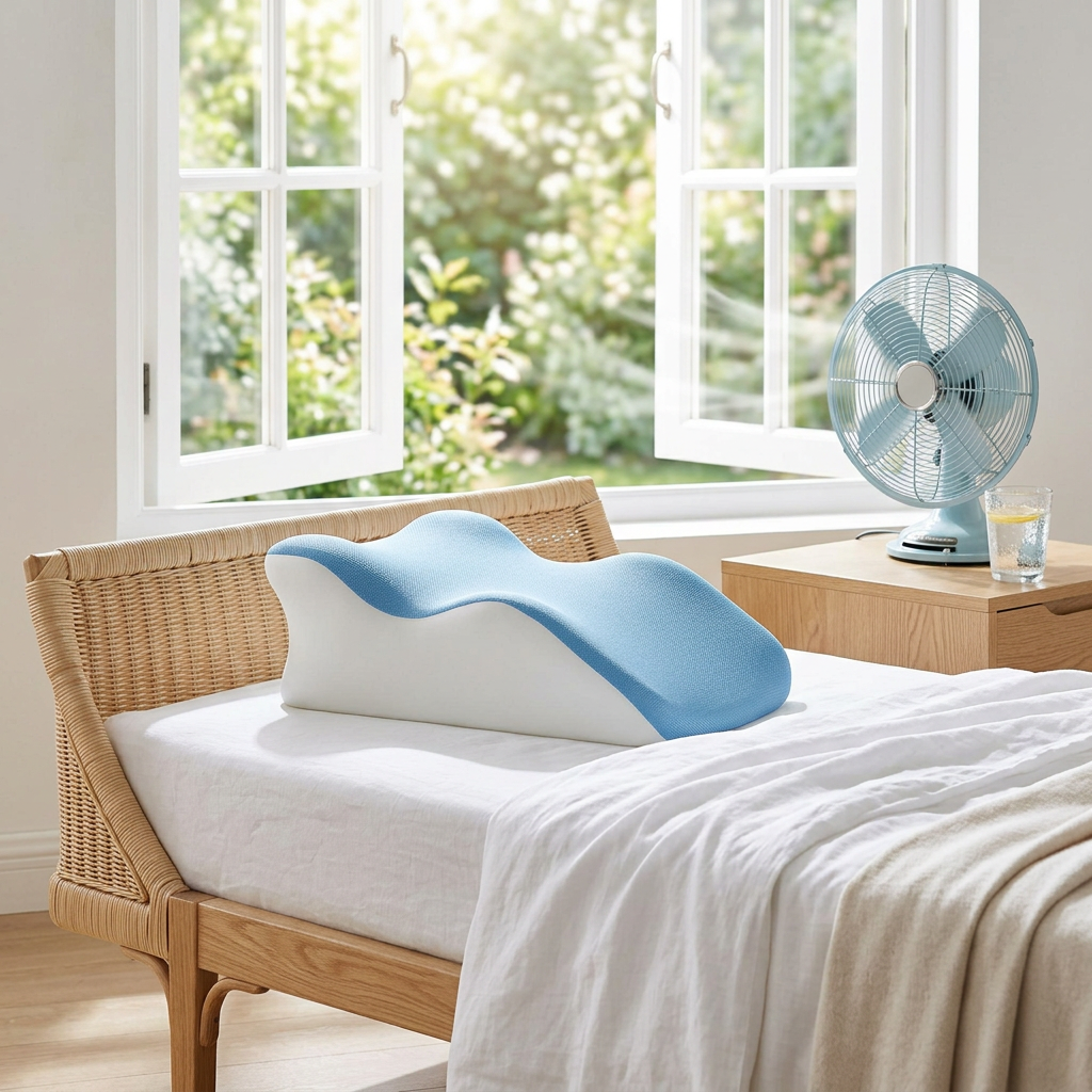 ORELEASE Wave Pillow — Polar Blue
