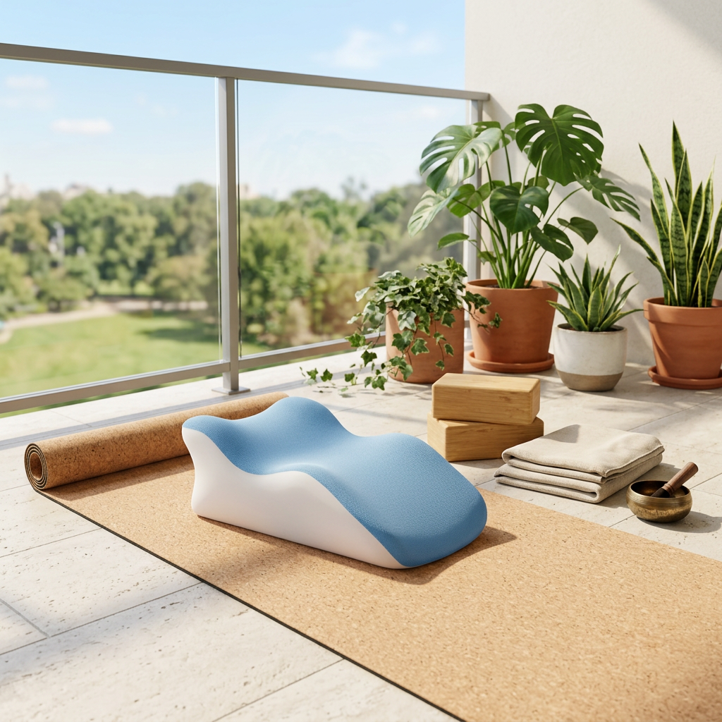 ORELEASE Wave Pillow — Polar Blue