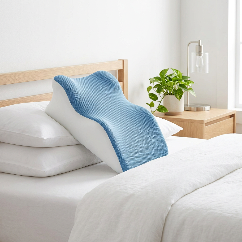 ORELEASE Wave Pillow — Polar Blue
