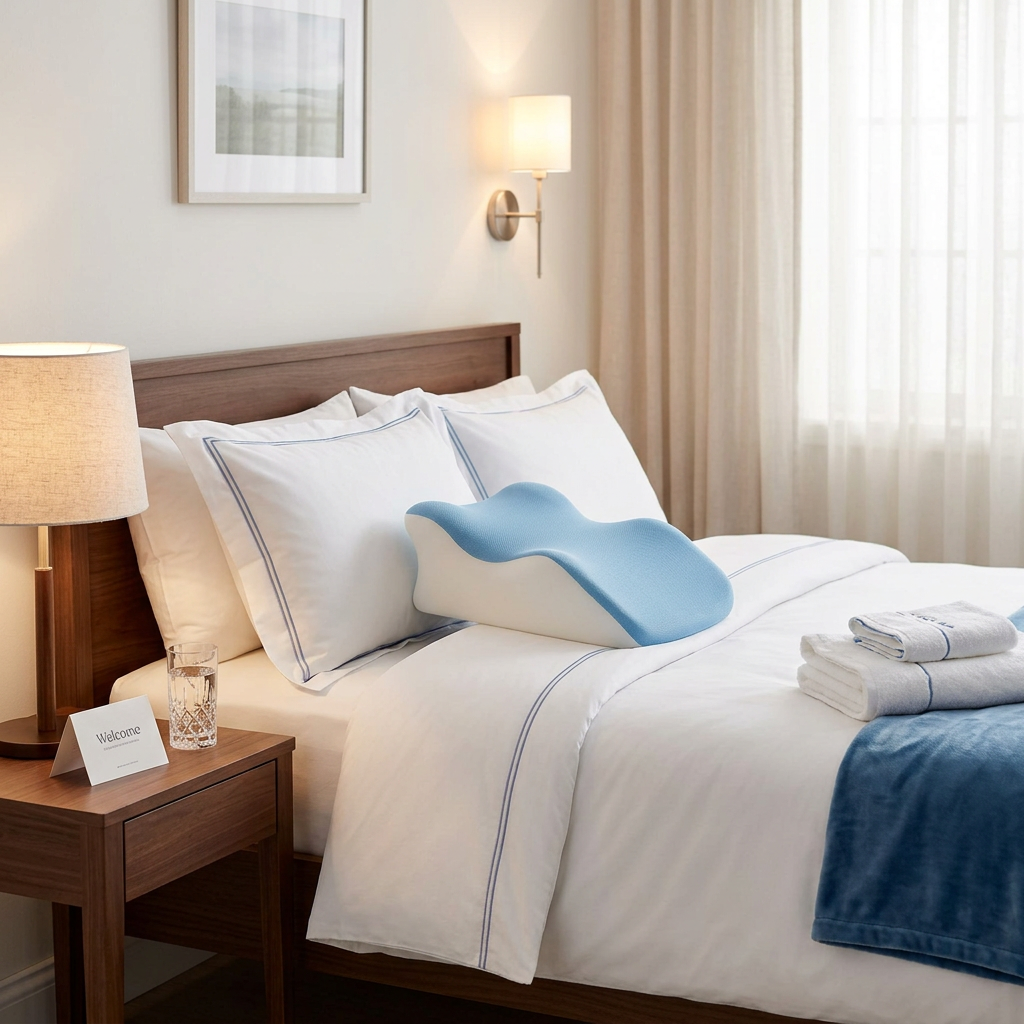 ORELEASE Wave Pillow — Polar Blue