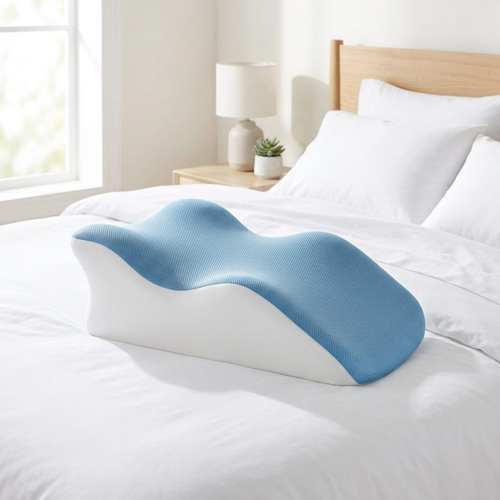 ORELEASE Wave Pillow — Polar Blue