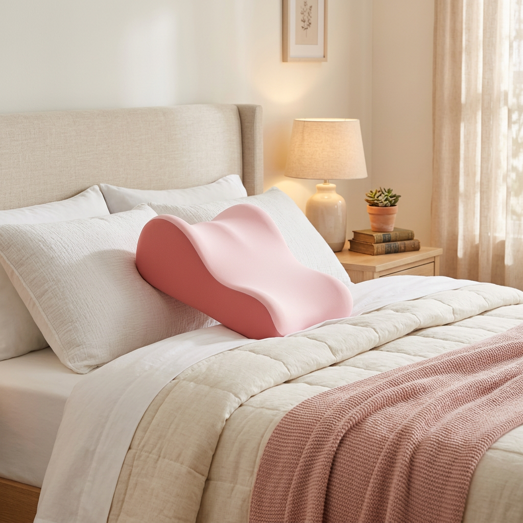 ORELEASE Curve Pillow — Blossom Pink