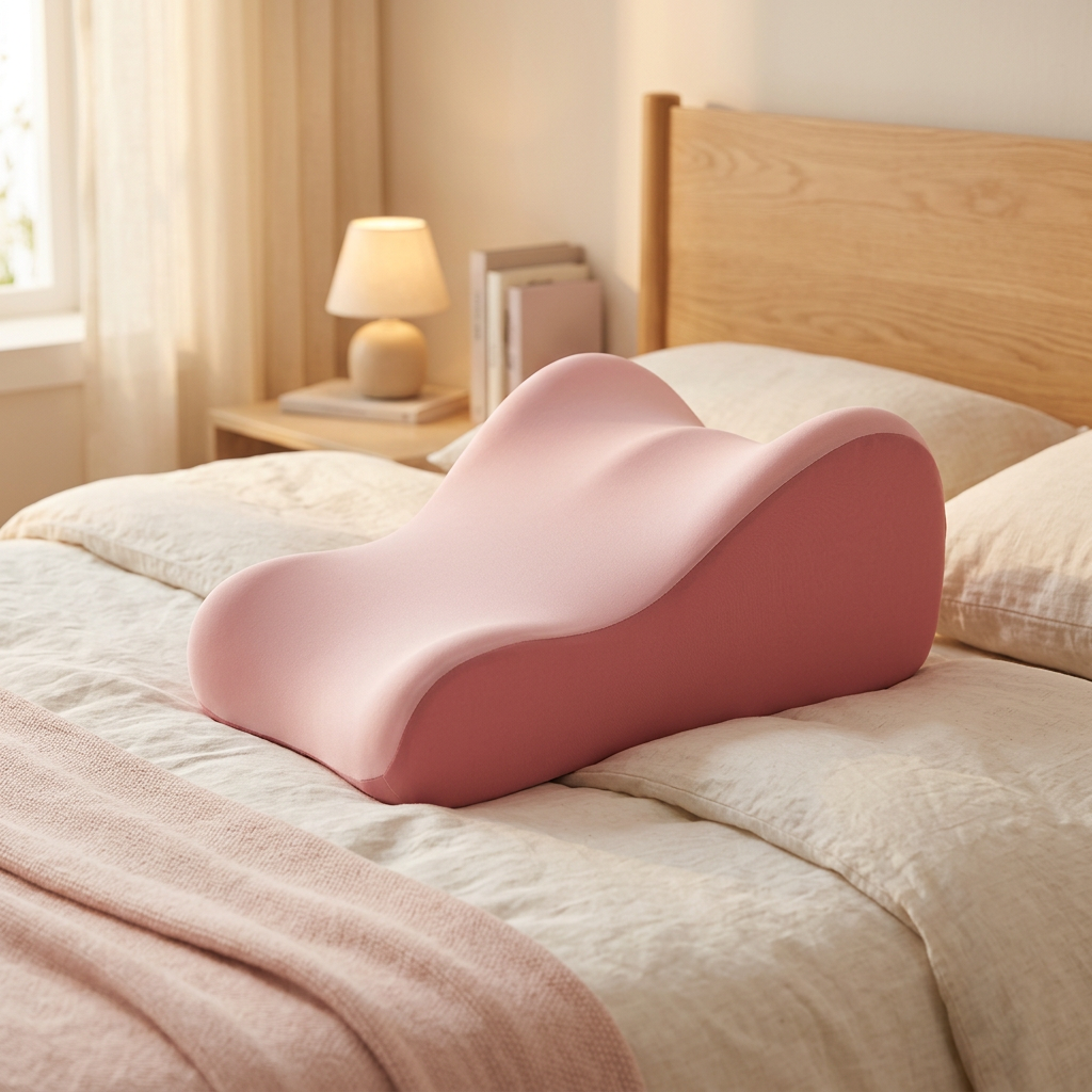 ORELEASE Curve Pillow — Blossom Pink