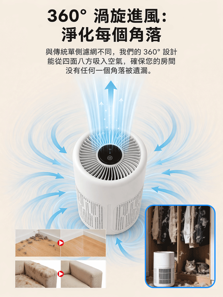 醫用級靜音空氣清淨器