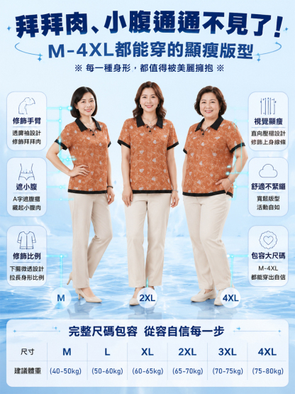 夏季減齡印花短袖T卹