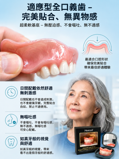 SL-便攜假牙套盒