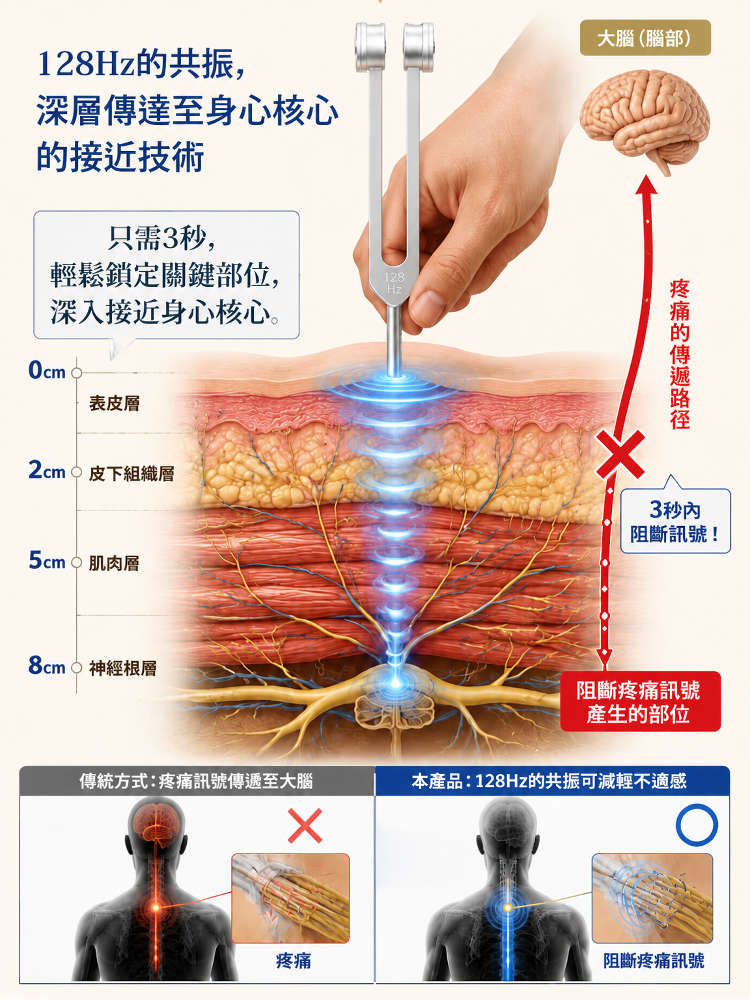 神戶的醫用神經治療音叉