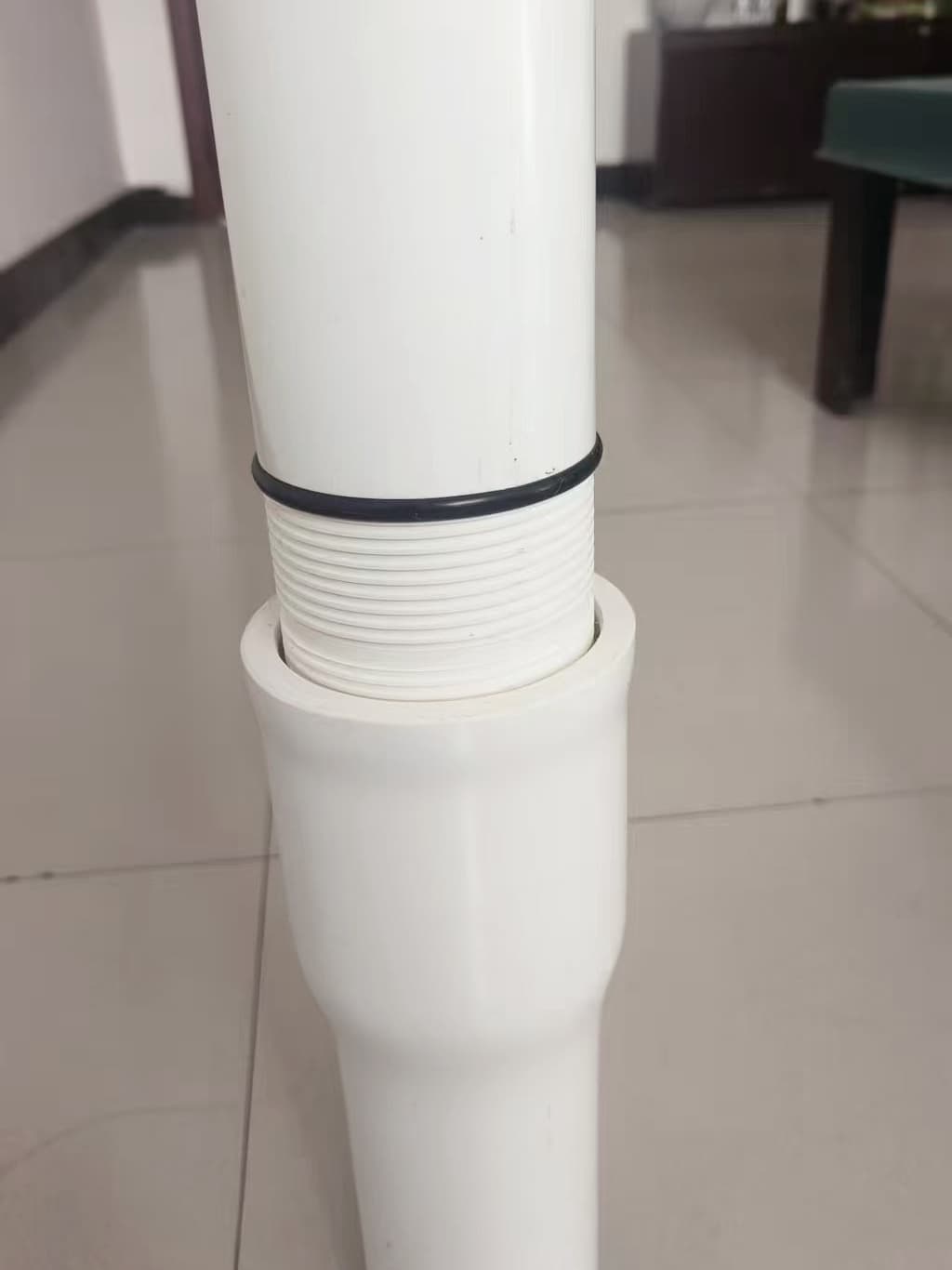 Expanded high-pressure water pump pipe