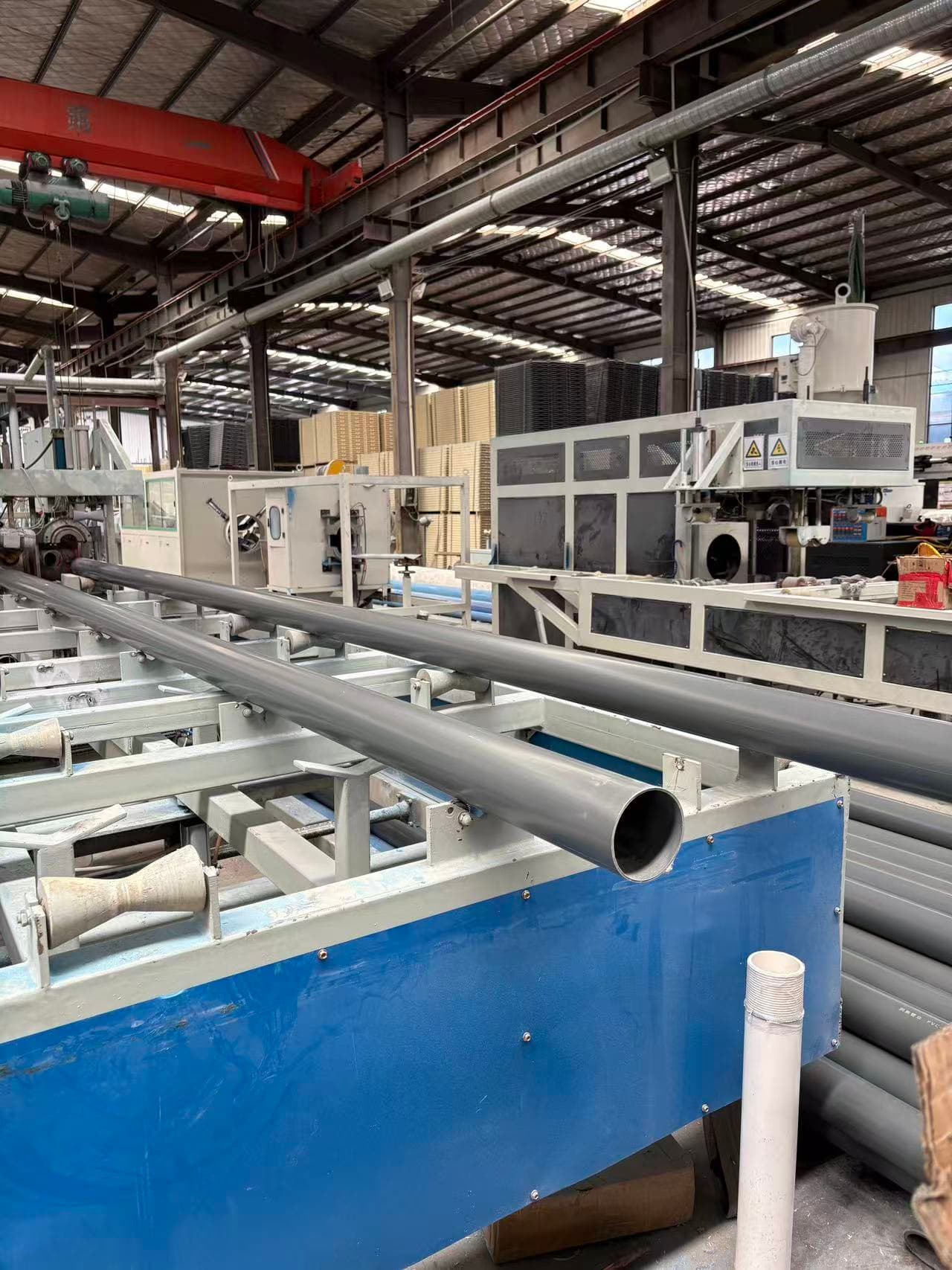 Grey customized PVC water pipe
