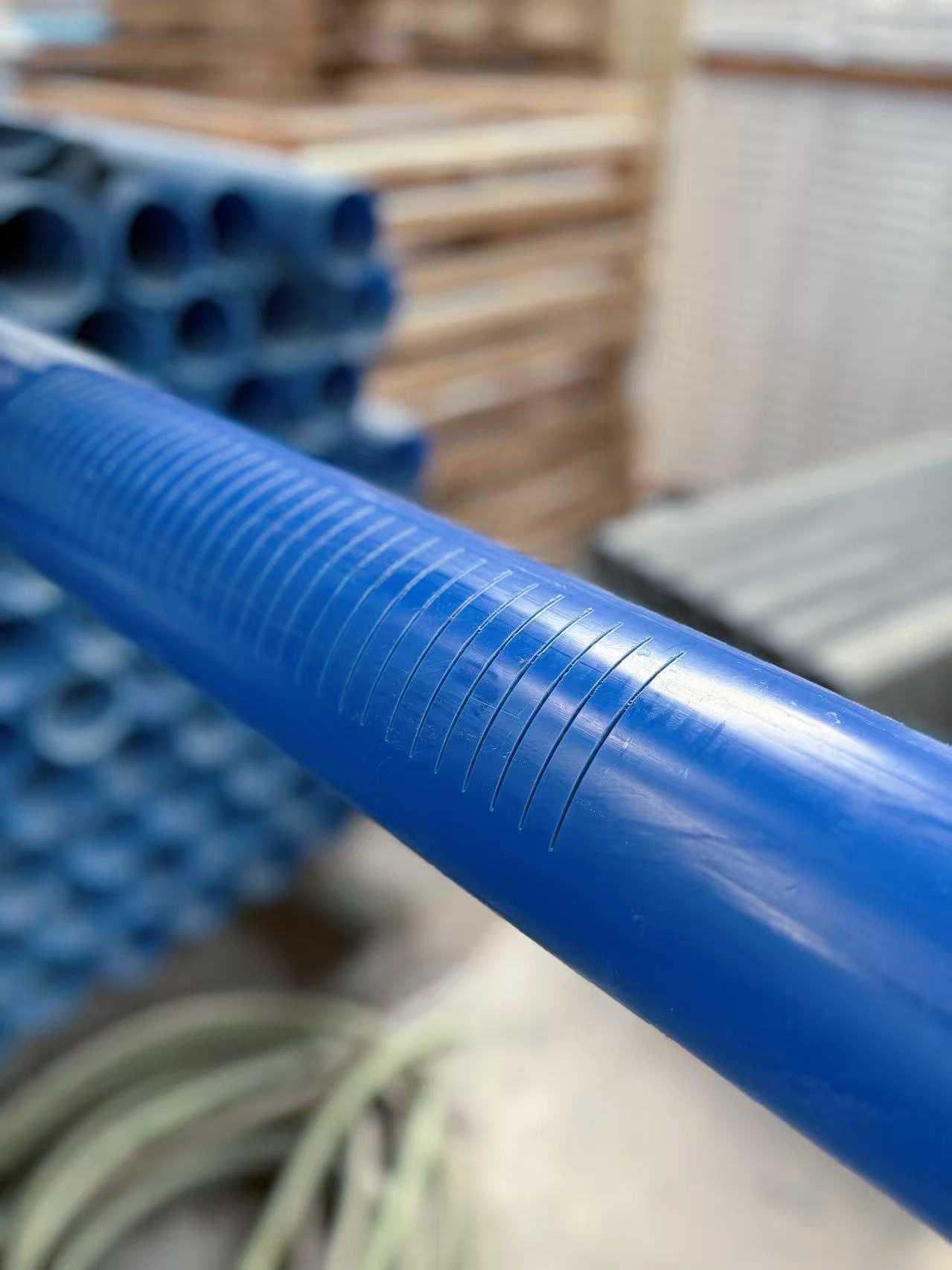 PVC threaded filter pipe