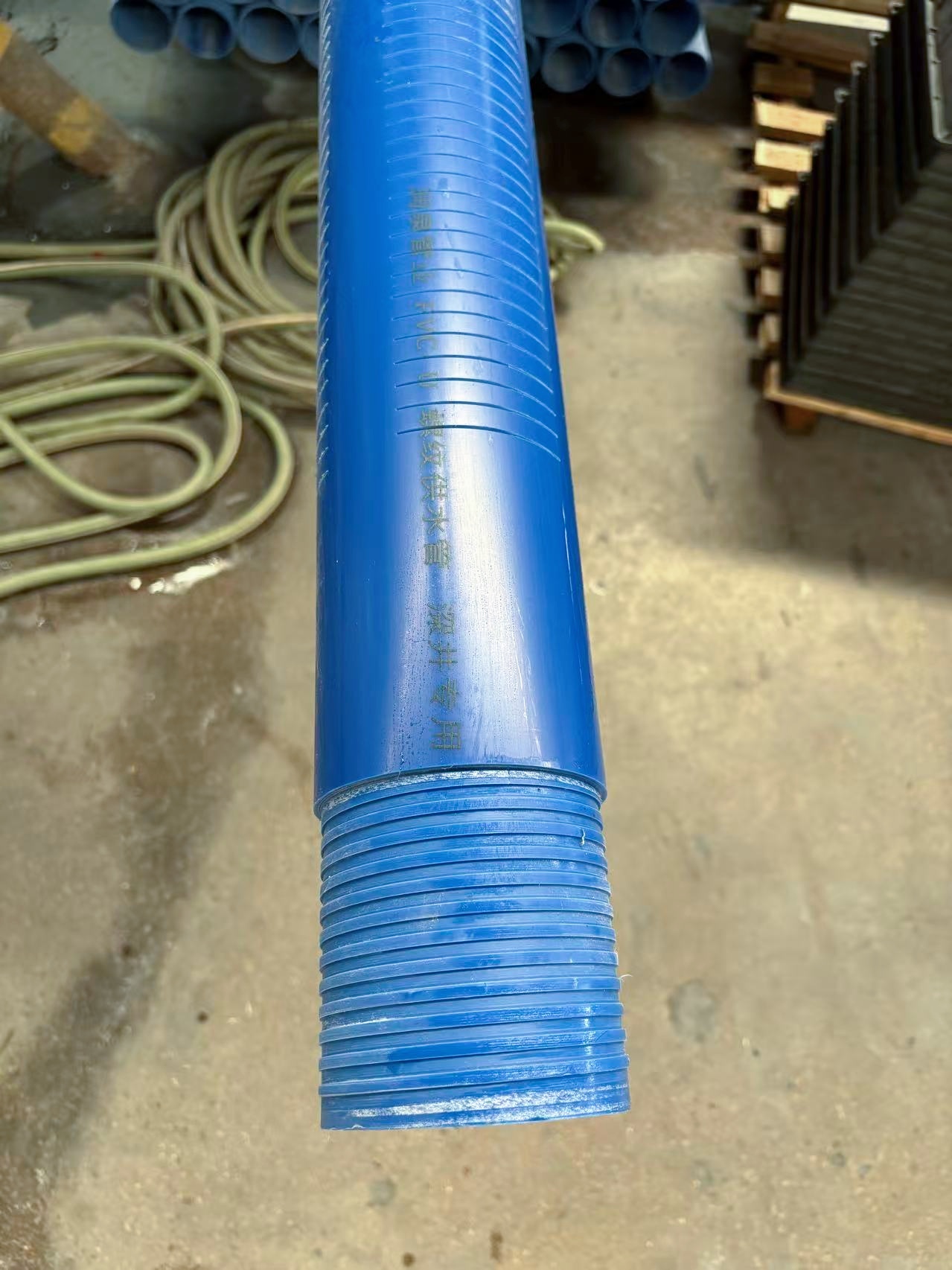 PVC threaded filter pipe