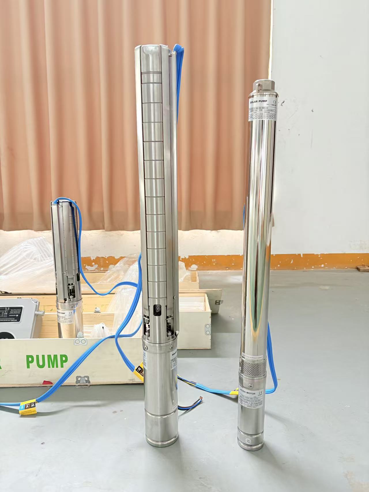 Yangneng submersible pump stainless steel shell photovoltaic deep well pump