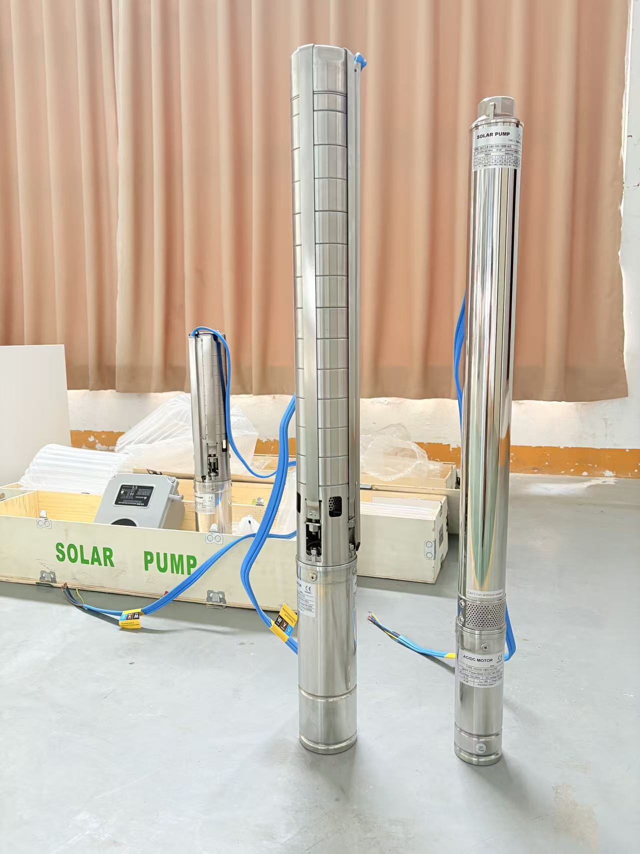 Yangneng submersible pump stainless steel shell photovoltaic deep well pump