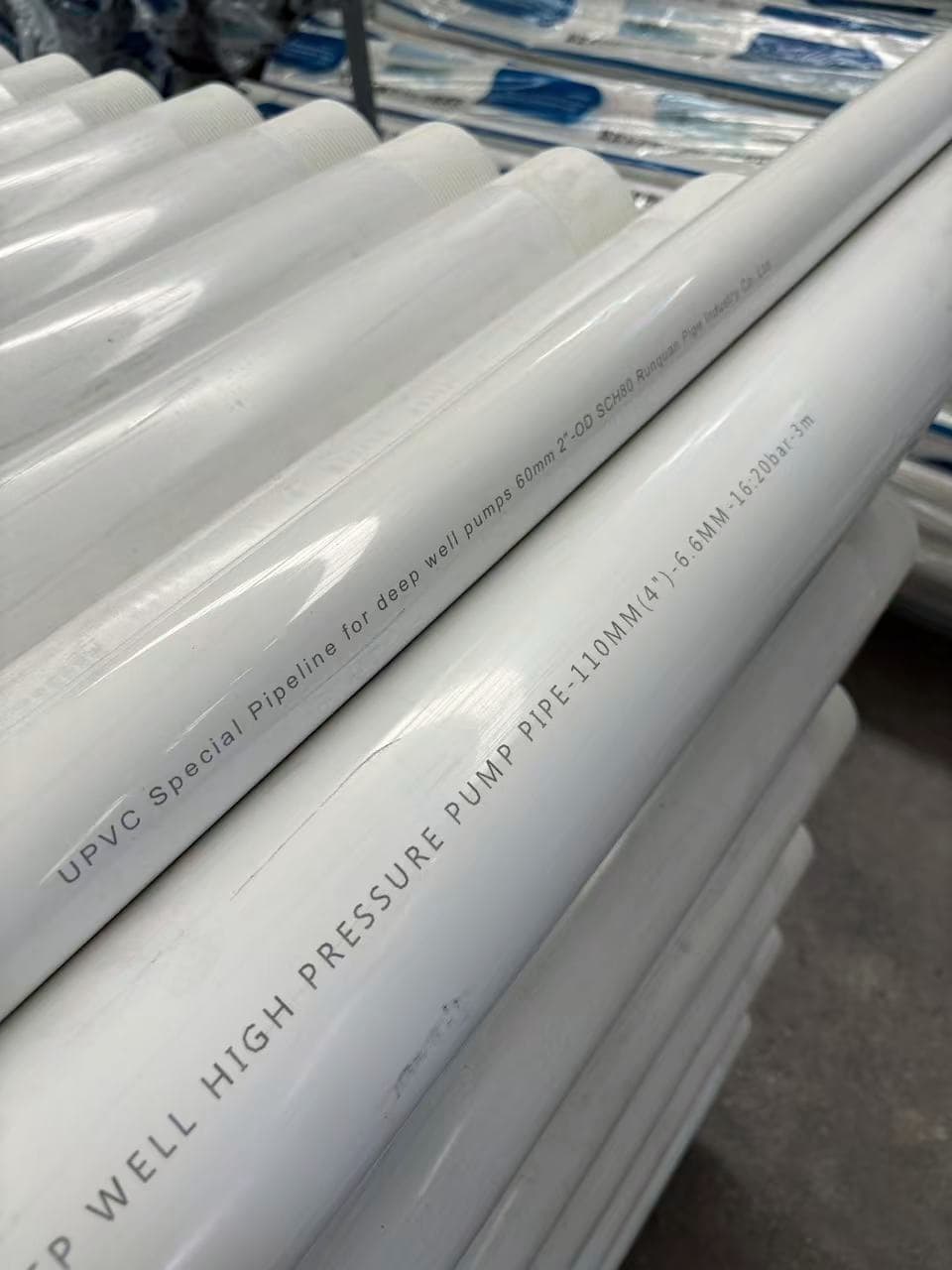 High pressure water pump pipe