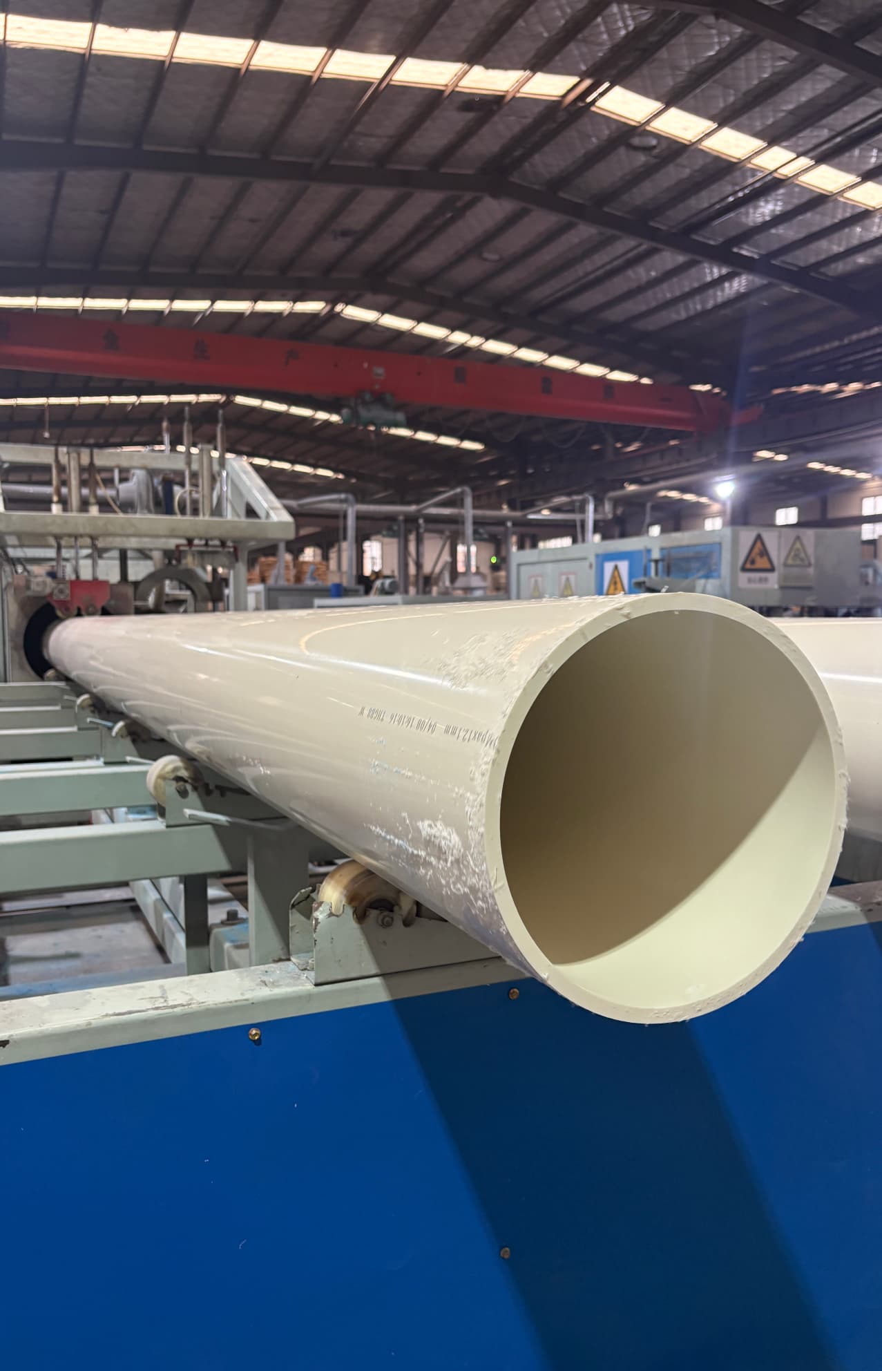 White PVC water pipe specification: 315