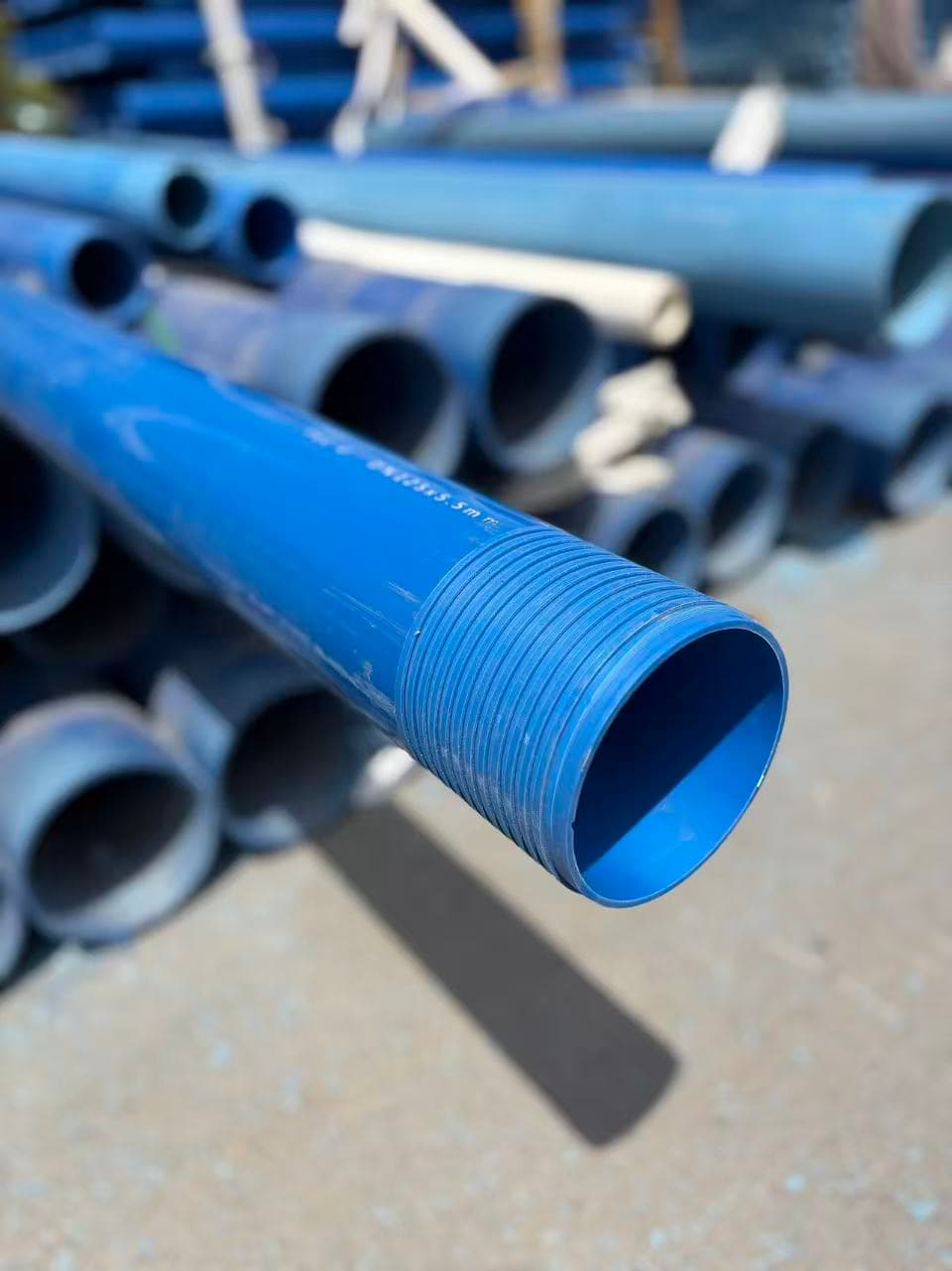 PVC pipe specification that meets drinking water standards: 125