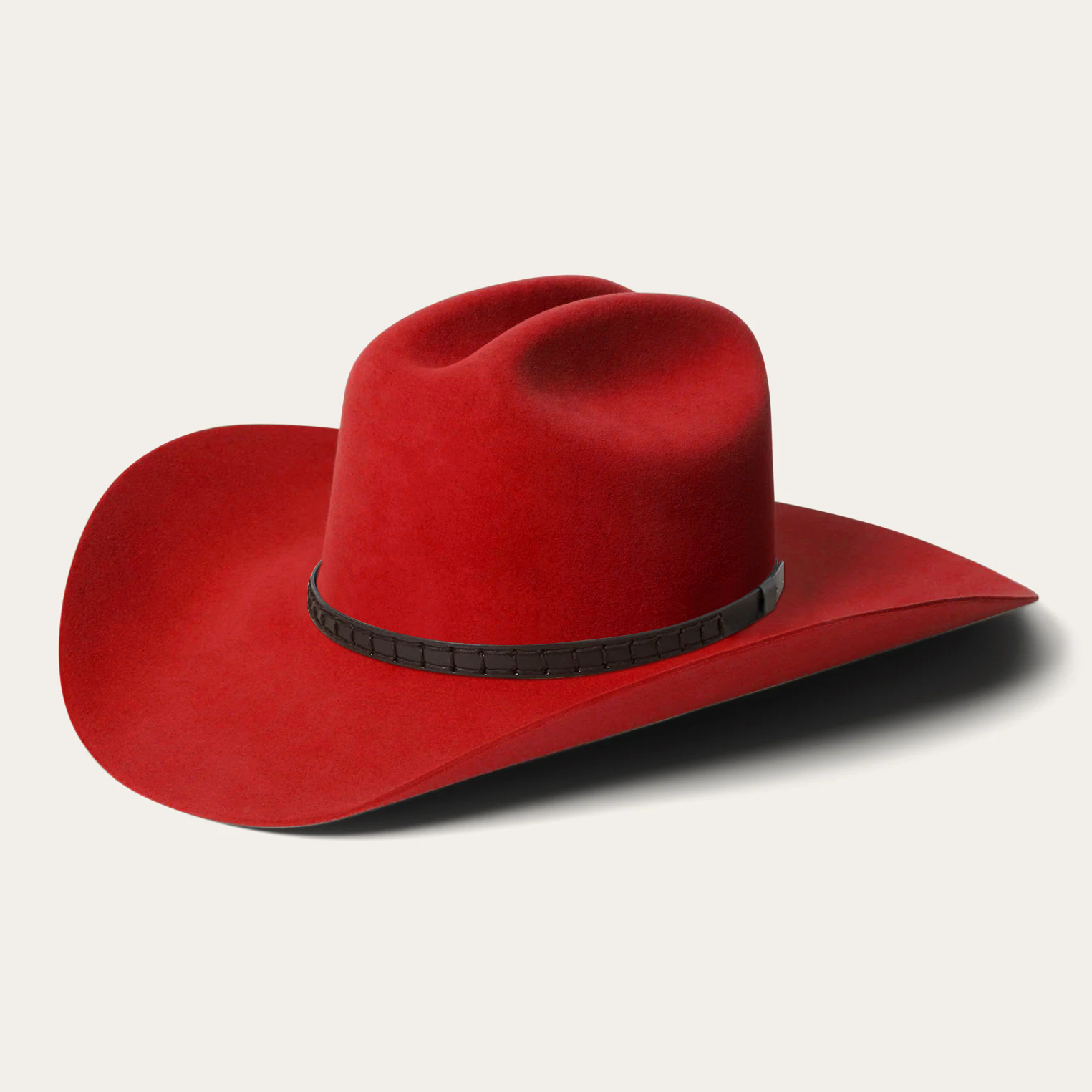 Voyager Felt Cowboy Hat - Red