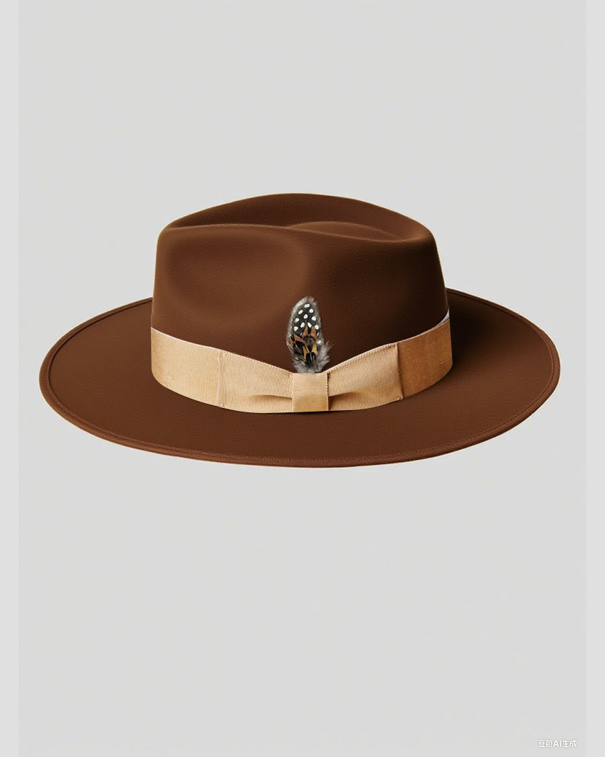 Suave Fedora Hat–Brown