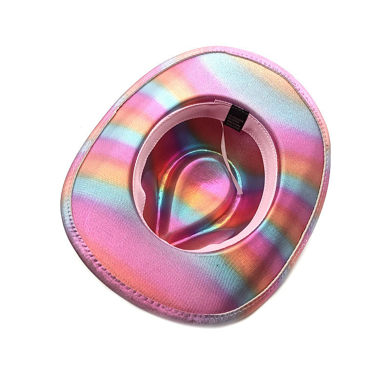 Multicolor Western Cowgirl Hat