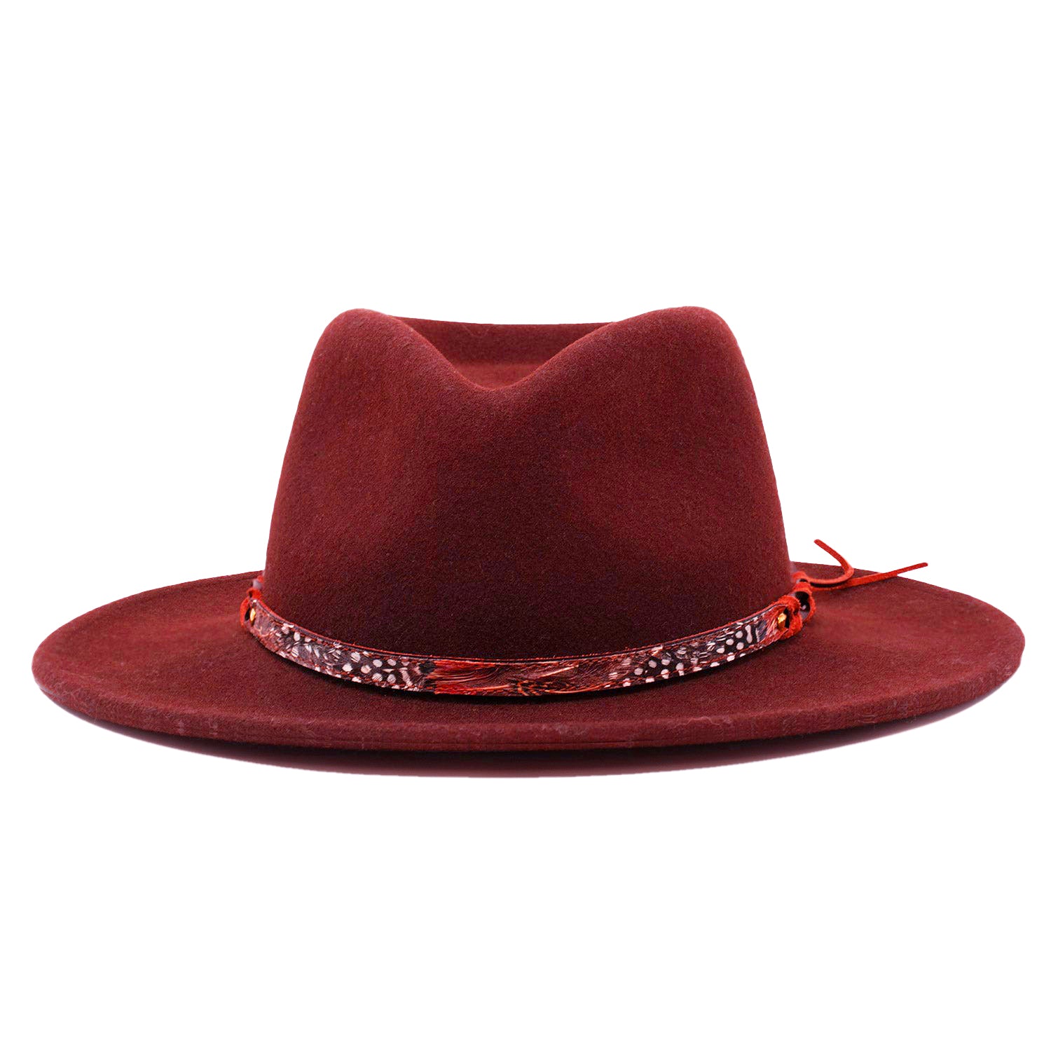 Women Western Hat Inspired by Yellowstone National Park Scenery
