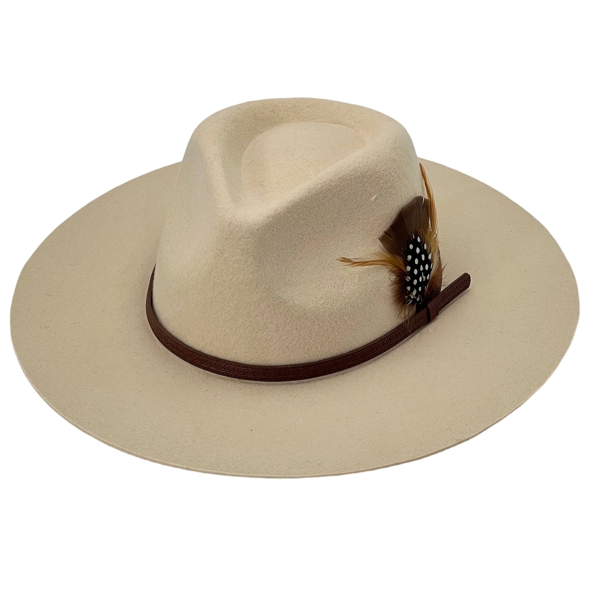 Contemporary Beige Hat