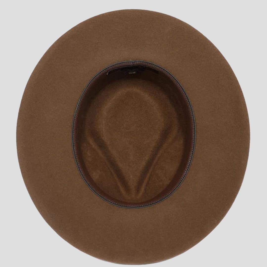 Suave Wide Brim Felt Fedora
