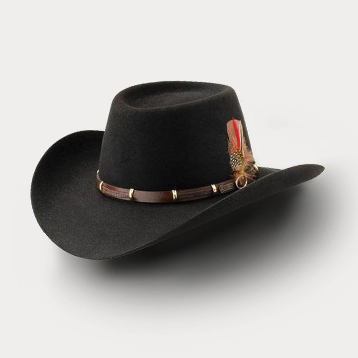 100X Cowboy Hat-Black