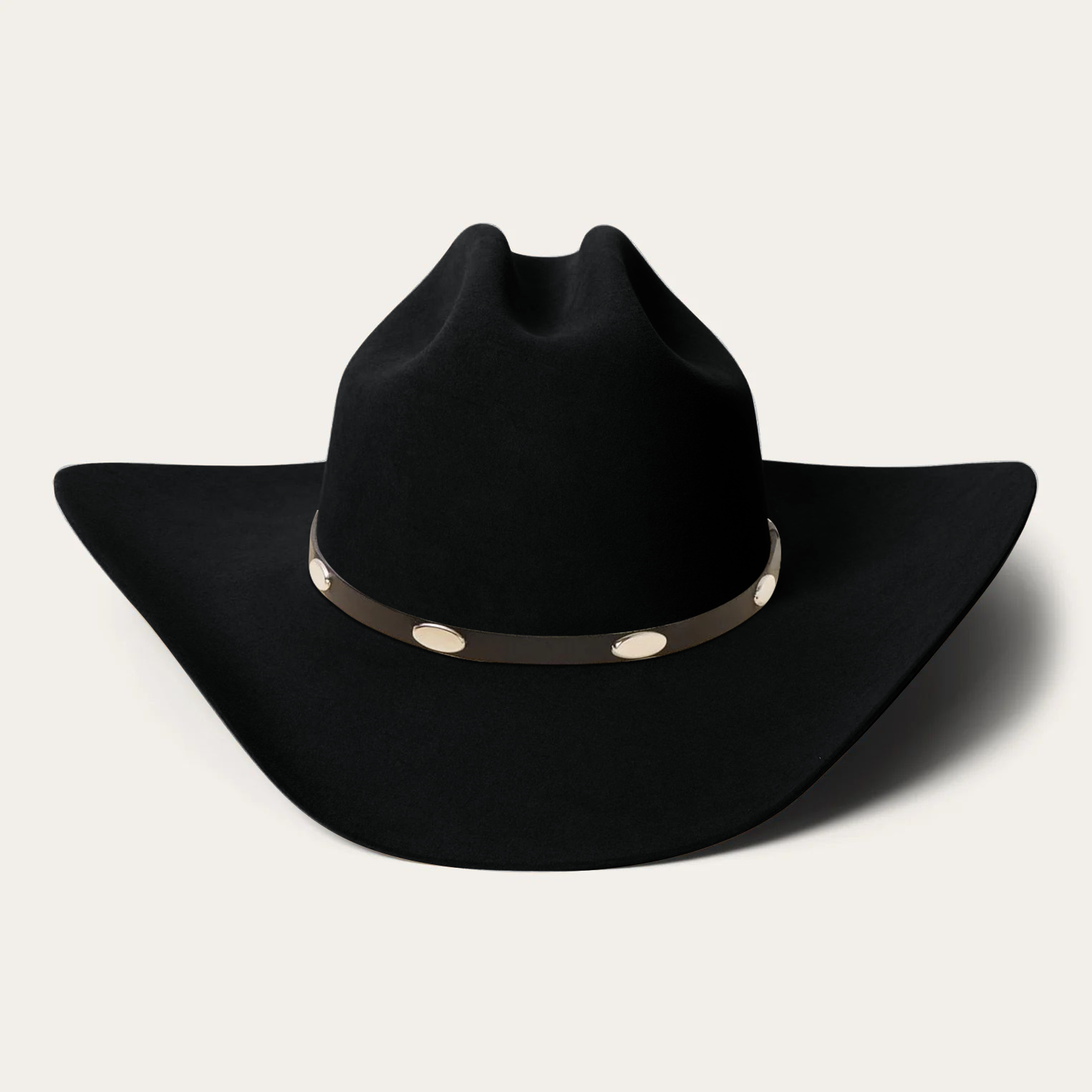 Sun Barrier Felt Cowboy Hat - Red