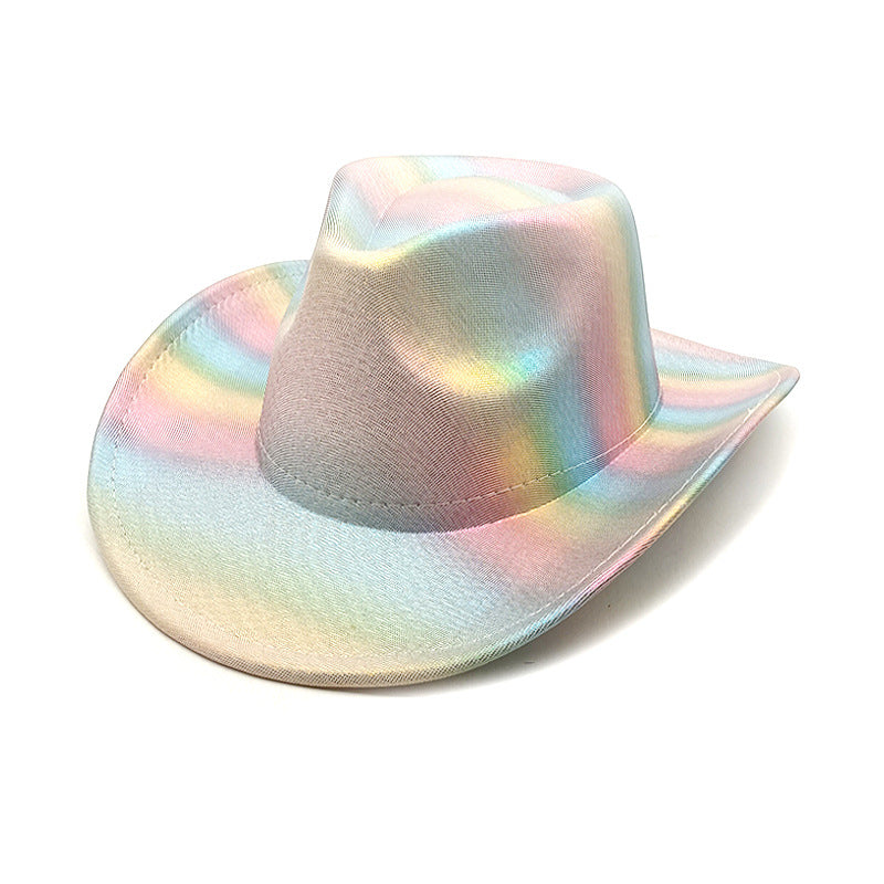 Multicolor Western Cowgirl Hat
