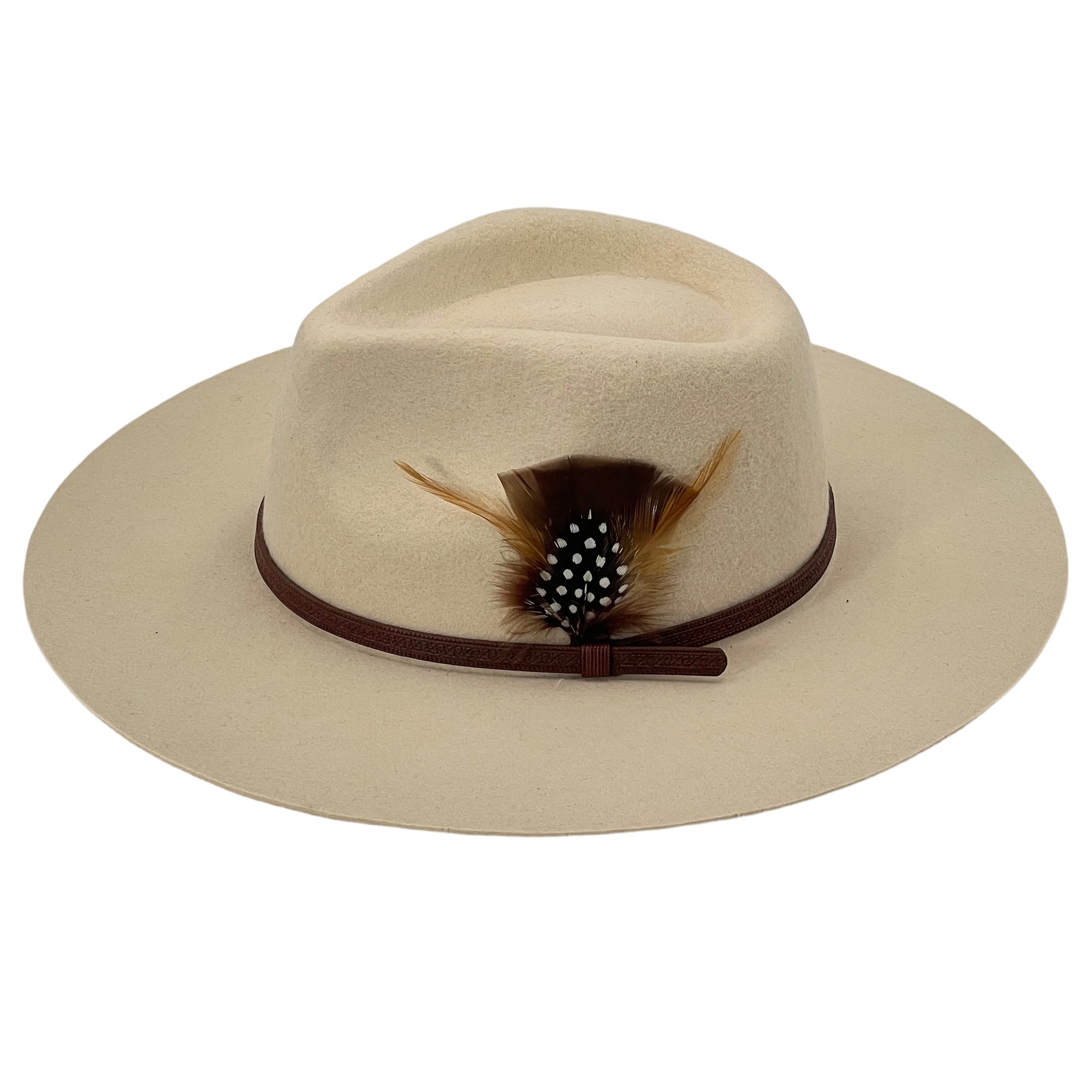 Contemporary Beige Hat