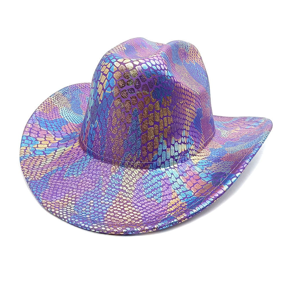 Sunset Ombre Western Cowgirl Hat