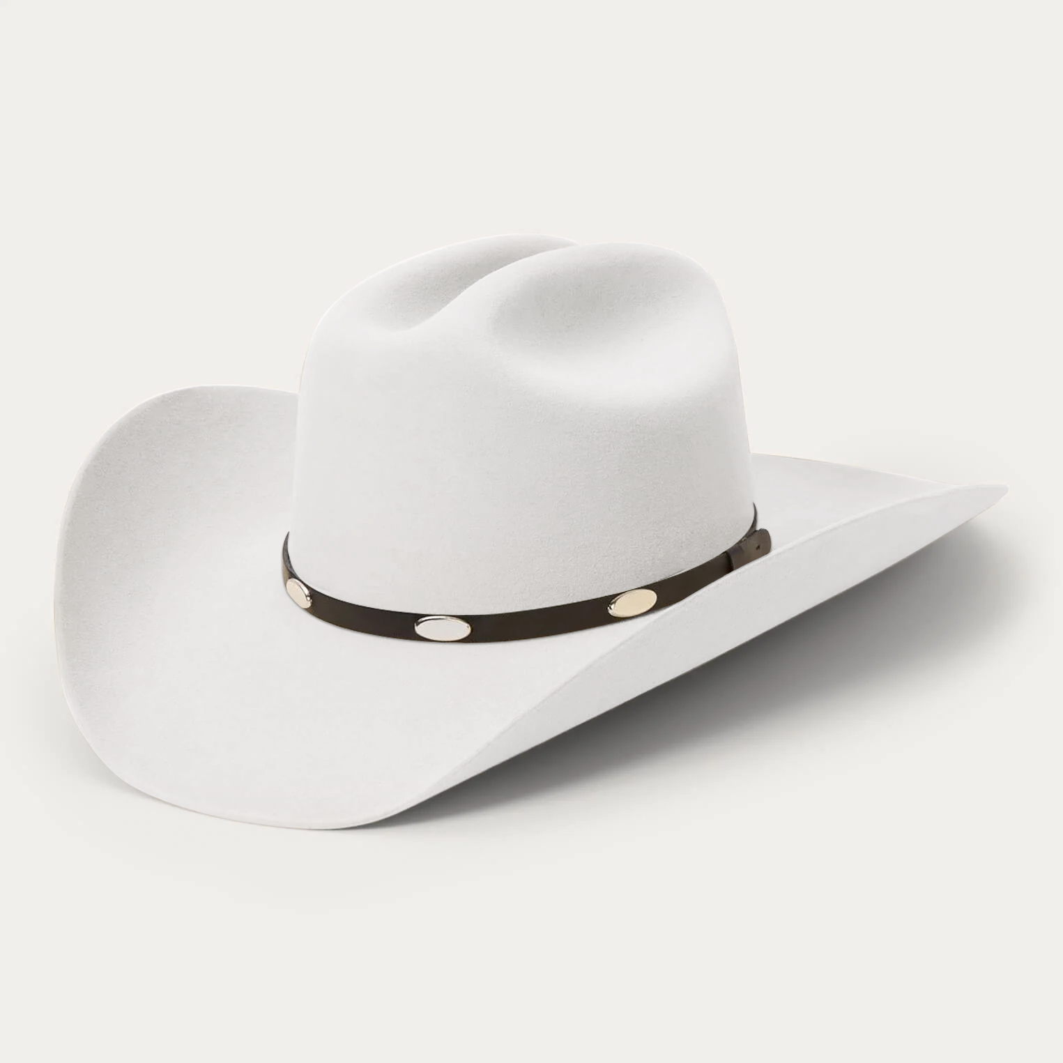 Sun Barrier Felt Cowboy Hat - Red