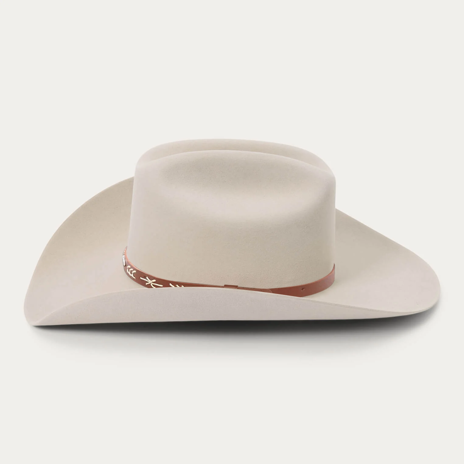 Bronco Felt Cowboy Hat - Red