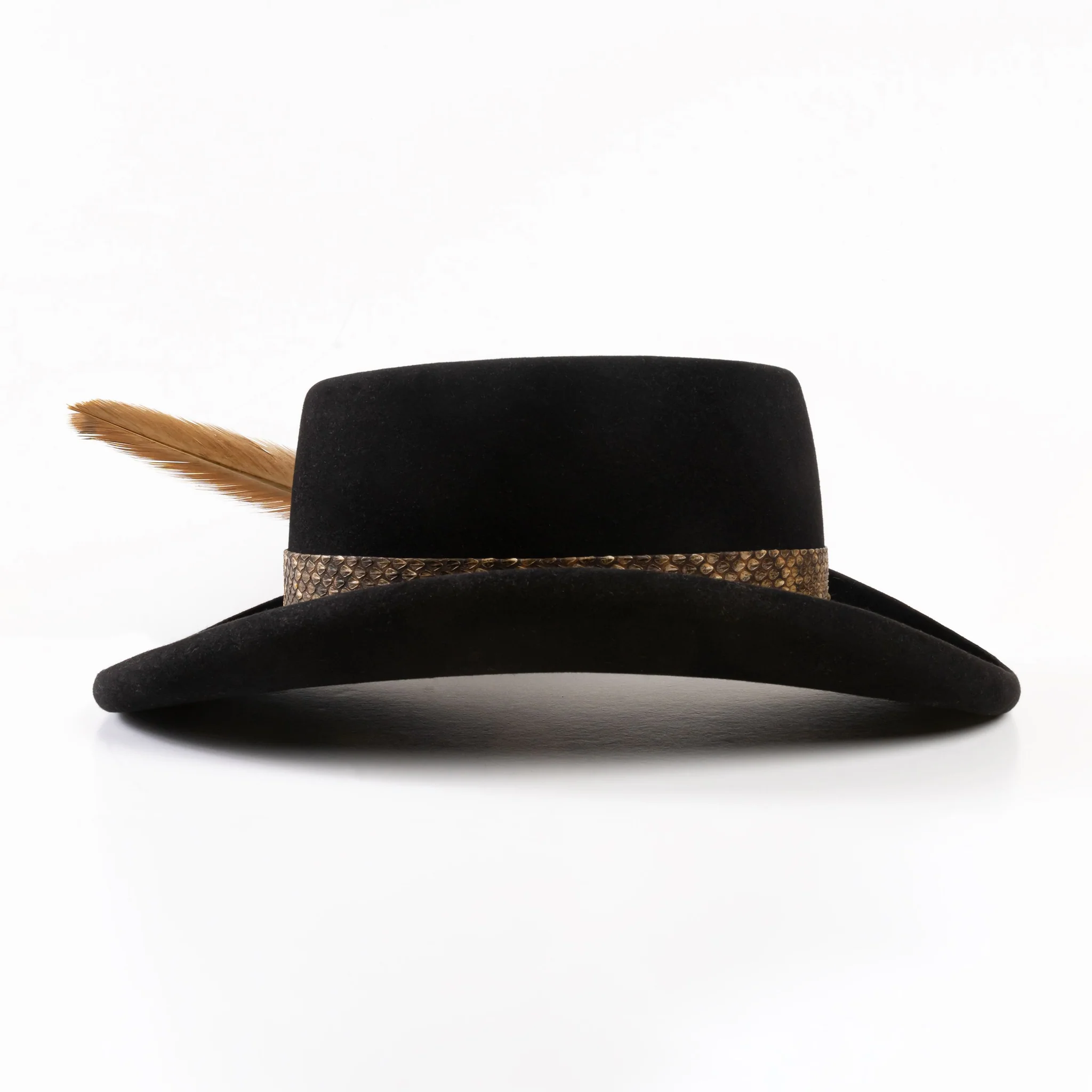 Women Ranch Western Wear Vintage Gambler Hat