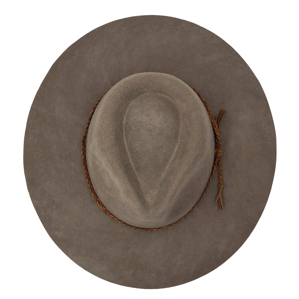 Modern Earthy Gray Hat