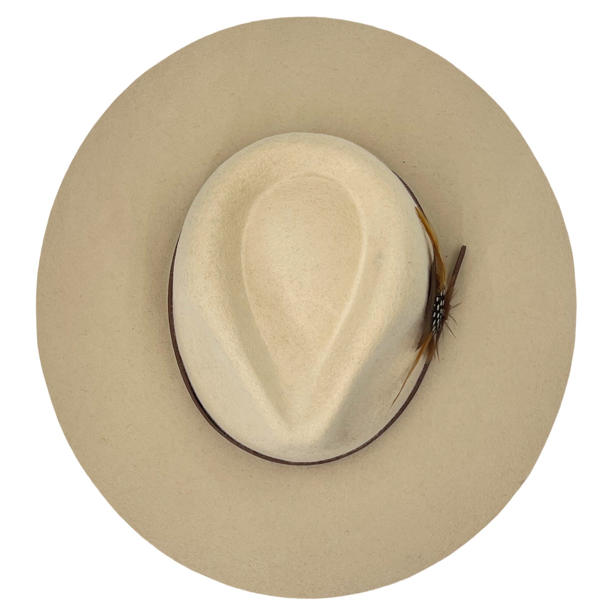 Contemporary Beige Hat