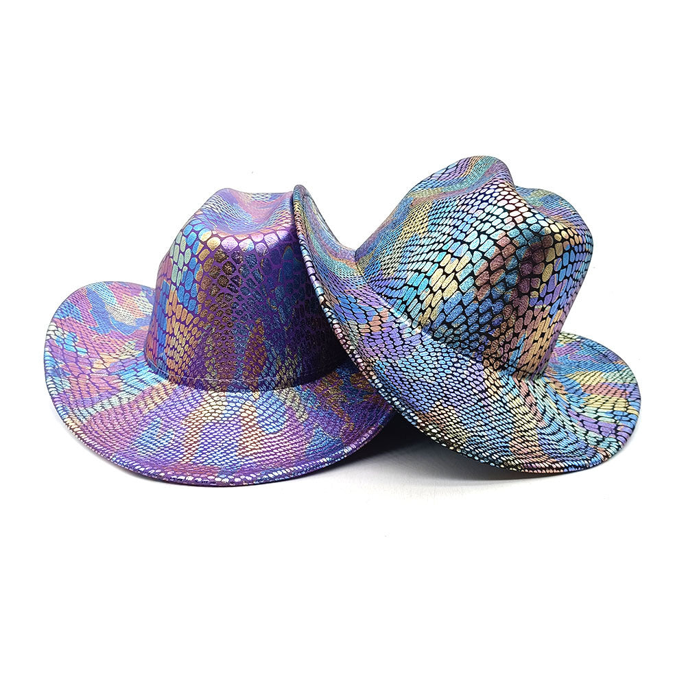Sunset Ombre Western Cowgirl Hat